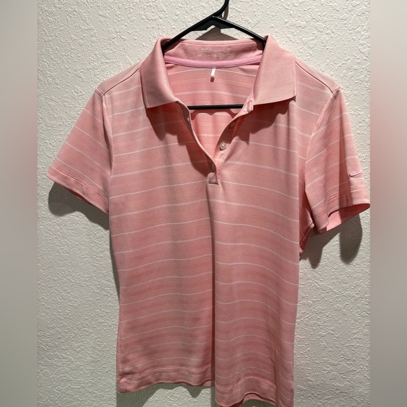 Nike Tops - Nike Golf Polo‎ Size M - Light Pink
